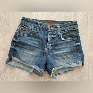 Joe’s Jeans The Charlie Short High Rise Short Japanese Denim Size 25